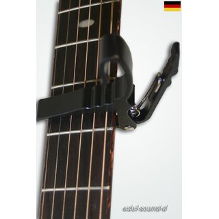 Kapodaster Capodaster Kapo Capo Akustik- E-Gitarre  Westerngitarre blau 3XPick